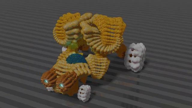 Наномашина | Blender (eevee)