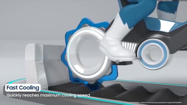 Samsung 8 pole inverter AC смотреть онлайн