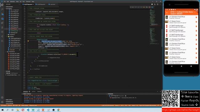 EP59 เรียน Flutter: Delete Order Item (Google Firebase & FireStore Database) смотреть онлайн