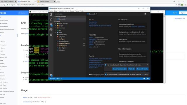 Curso de Ionic 3: Notificaciones Push con FCM Firebase Cloud Messaging Parte 0 смотреть онлайн