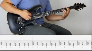 RAMMSTEIN - SONNE | Guitar Cover Tutorial (FREE TAB)