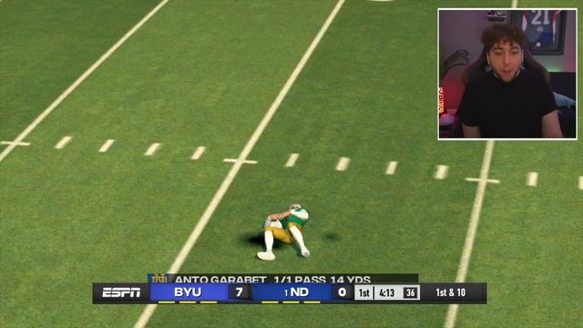 MY FIRST GAME AS A 99 OVERALL! NCAA Football 21 Road To Glory Ep.7 смотреть онлайн