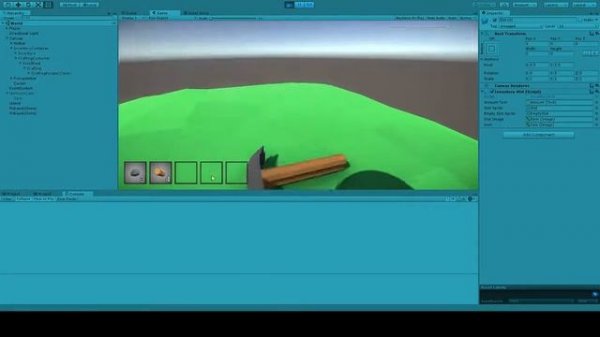 Unity C# Game | Inventory & Crafting System Showcase