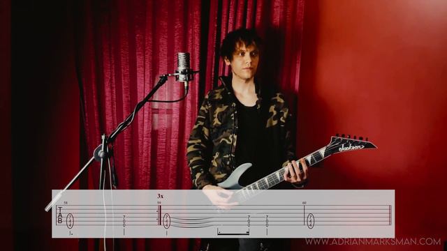 Deftones : Digital Bath Guitar Tab Tutorial смотреть онлайн