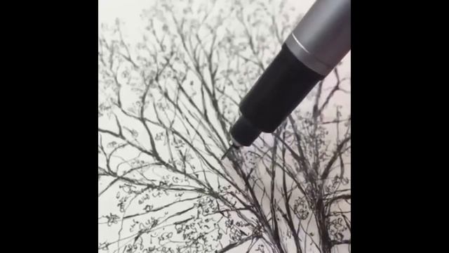 Как рисовать деревья V1. Рисунок пером Люка Адама Хокера (Pen Drawing by Luke Adam Hawker) смотреть онлайн