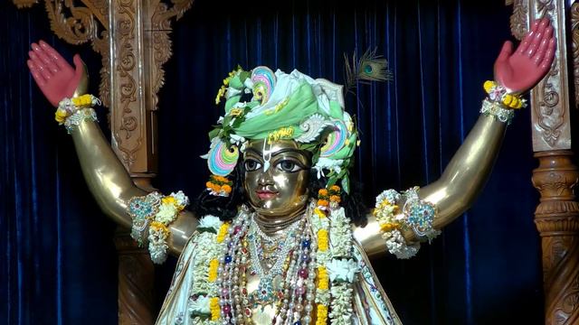 Sri Sri Radha Madhava Sri Pancha-Tattva And Nrishmadev Bhoga Arati Sri Dham Mayapur On 27/04/2021 смотреть онлайн