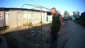 Каркас торговой палатки своими руками