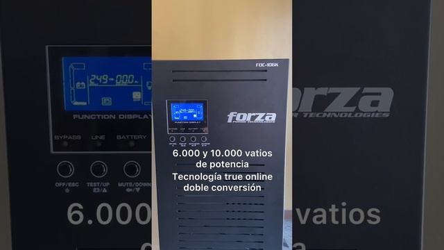 Conoce los UPS True Online Doble Conversión FORZA FDC-106K y FDC-110K смотреть онлайн