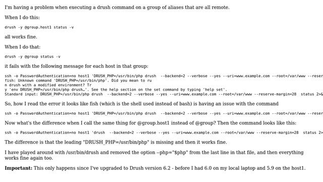 Drupal: Shell problem with remote hosts смотреть онлайн