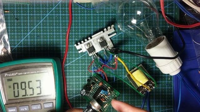 Inverter Sg3525 TG500 - Update Thêm Chức Năng Bảo Vệ Bình Acquy