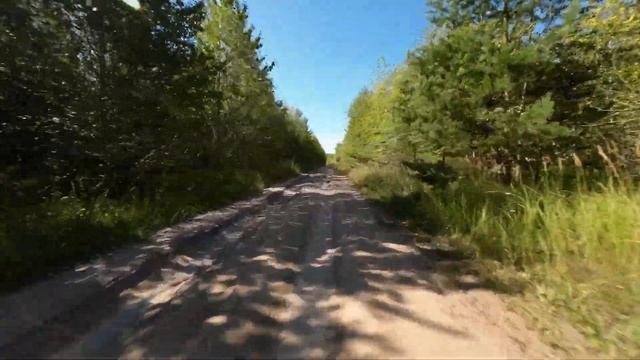 [4K] Дорога Бестянка – Сюзюм, Кузнецкий район (21.08.2022)