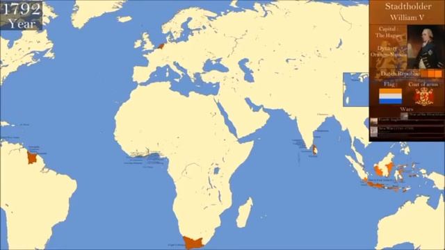 История Нидерландов по карте. 1581-2019 годы. ???????????? смотреть онлайн
