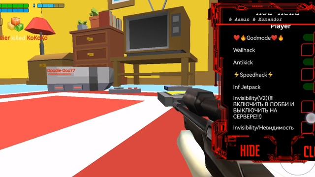 chicken gun mod menu by lary hacker смотреть онлайн