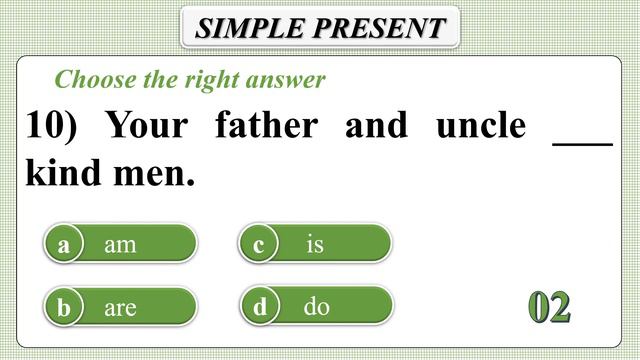 Grammar Quiz 2 |Simple Present Tense| could you get ✅ 20/20? смотреть онлайн
