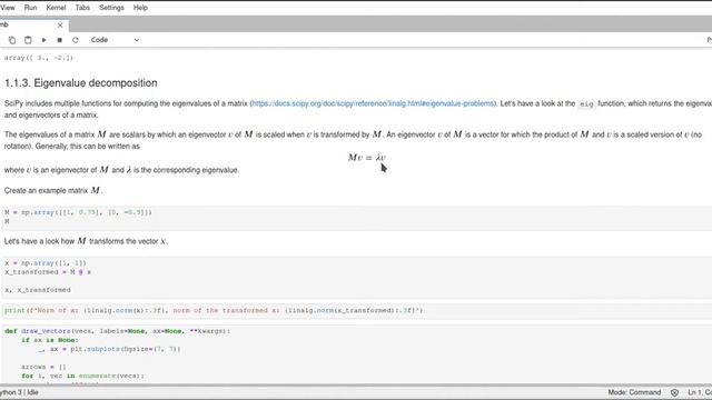 Scipy 2020 - 10.1 - Mathematical Processing with Scipy - Linear Algebra смотреть онлайн