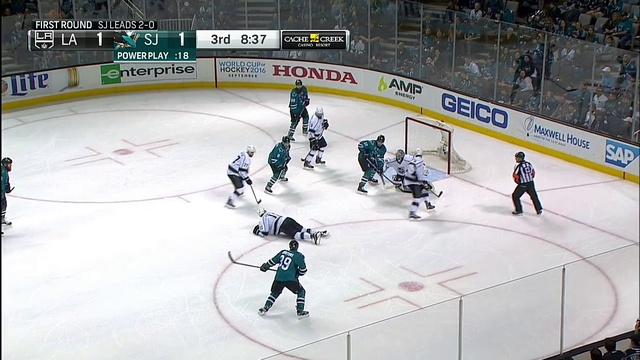 NHL . San Jose Sharks - Los Angeles Kings 18.04.16_game 3 смотреть онлайн