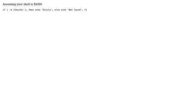 How to check if a directory exists in Linux command line? (6 Solutions!!) смотреть онлайн