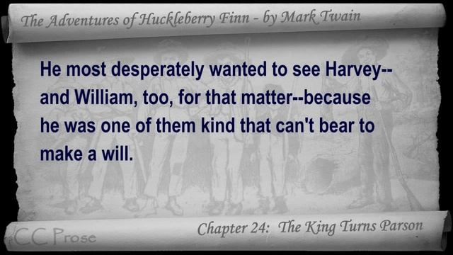 Chapter 24 - The Adventures of Huckleberry Finn by Mark Twain - The King Turns Parson смотреть онлайн
