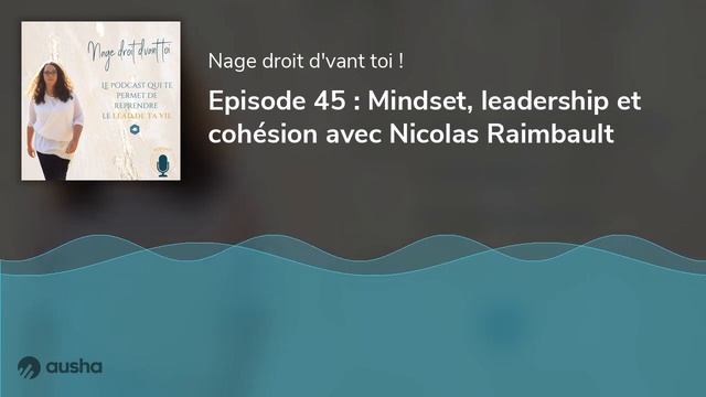 Episode 45 : Mindset, leadership et cohésion avec Nicolas Raimbault смотреть онлайн