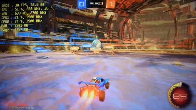 Rocket League - Pentium D 820 - 4GB - GTX 750 Ti - 1080p Test смотреть онлайн