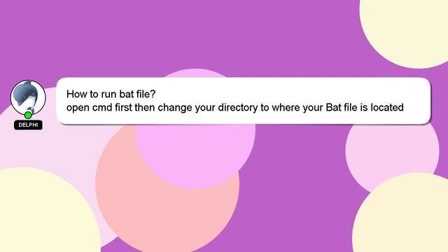 How to run bat file? смотреть онлайн