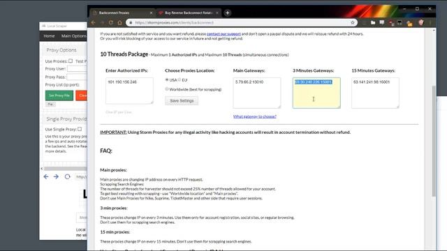 StormProxies Setup смотреть онлайн