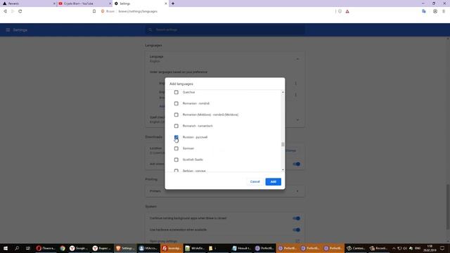 Как установить русский язык в браузере Brave (инструкция) смотреть онлайн