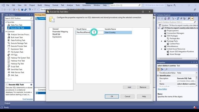 74 How to export country wise data to csv files in SSIS смотреть онлайн