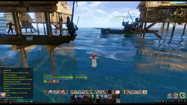 ArcheAge - Строим бунгало на сваях с весами смотреть онлайн
