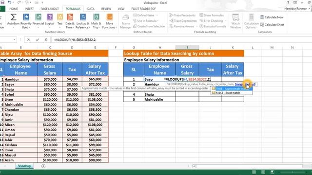 Basic VLOOKUP Tutorial In Excel.✔️ смотреть онлайн