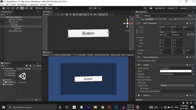 Rect Transform Unity | Anchors and Pivots | Beginner tutorial смотреть онлайн