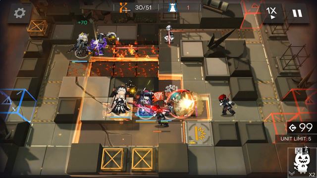 [Arknights] CC Blade Day 6 Max Risk - 4 Operator Clear смотреть онлайн