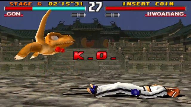 Tekken 3 Gon with Ogre Moves Arcade смотреть онлайн