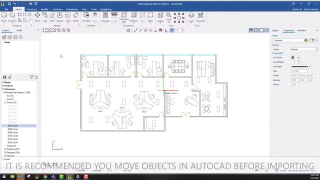 Visual Lighting - Fixing AutoCAD Files in Visual смотреть онлайн
