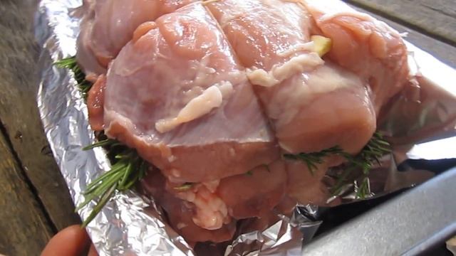 Буженина с яблочным конфитюром | Как приготовить традиционную буженину из свинины в духовке смотреть онлайн