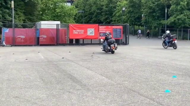 падение на мотоджимхане на Suzuki Intruder VL1500LC смотреть онлайн