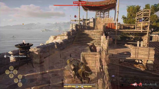 Assassin’s Creed Odyssey 4K 60 FPS HDR -- LEVEL 71 DEMIURGI FORT | XBOX SERIES X GAMEPLAY смотреть онлайн