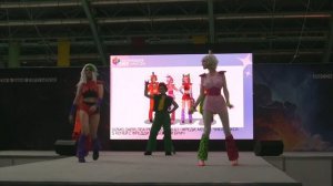 Fnaf: Security Breach - Freddy, Monty, Chica, Roxy - Cosplay show - Групповое косплей дефиле. 10.09