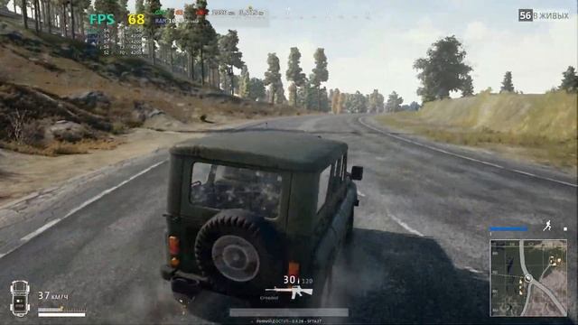 PUBG Большой патч оптимизации GTX 970 + i5 4670k 4.2ghz FPS тест смотреть онлайн