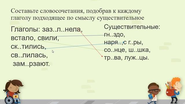 Правописание не с глаголами смотреть онлайн