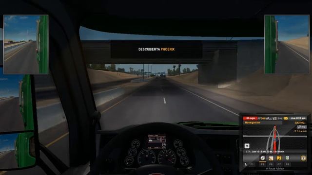 Probando American Truck  Procesador AMD A6-4400M APU With Radeon(tm) HD Graphics 2.70 GHz