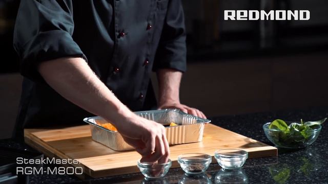 Гриль SteakMaster REDMOND RGM-M800, рецепт 