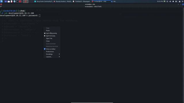Exploiting XXE dan Eval Function - Bounty Hunter HTB смотреть онлайн