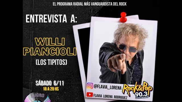 Entrevista a Willi Piancioli (Los Tipitos) - Luces Rockera's.- смотреть онлайн