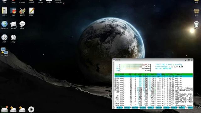Slacko Puppy 5.4 Firefox 4g NO PAE #1 смотреть онлайн