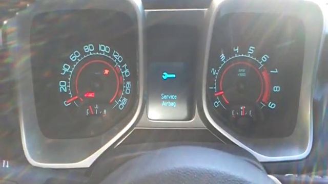 camaro ss service airbag light on смотреть онлайн