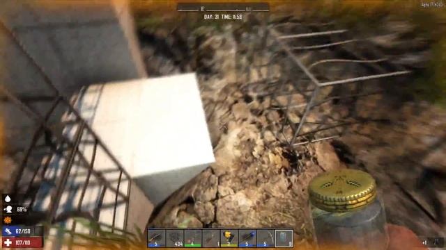 7 Days to Die Alpha 17 #25 Ресурсы под домом смотреть онлайн