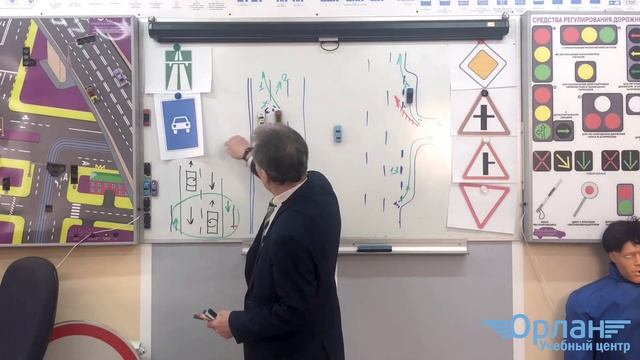 Автошкола "ОРЛАН". Тема 7-9: "Аварийная остановка, начало движ. и тд." смотреть онлайн