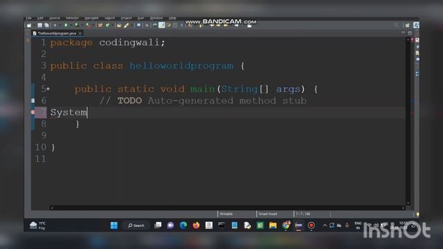 java program #helloworld #codes #coding #javaprogramming #java смотреть онлайн