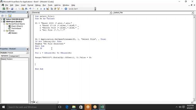 Copy and Paste Excel file from One Folder to another Folder with vba смотреть онлайн
